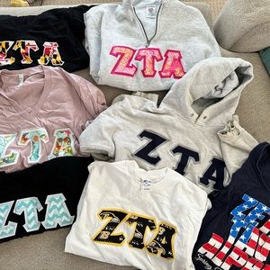 Zeta Tau Alpha letters bundle! ZTA